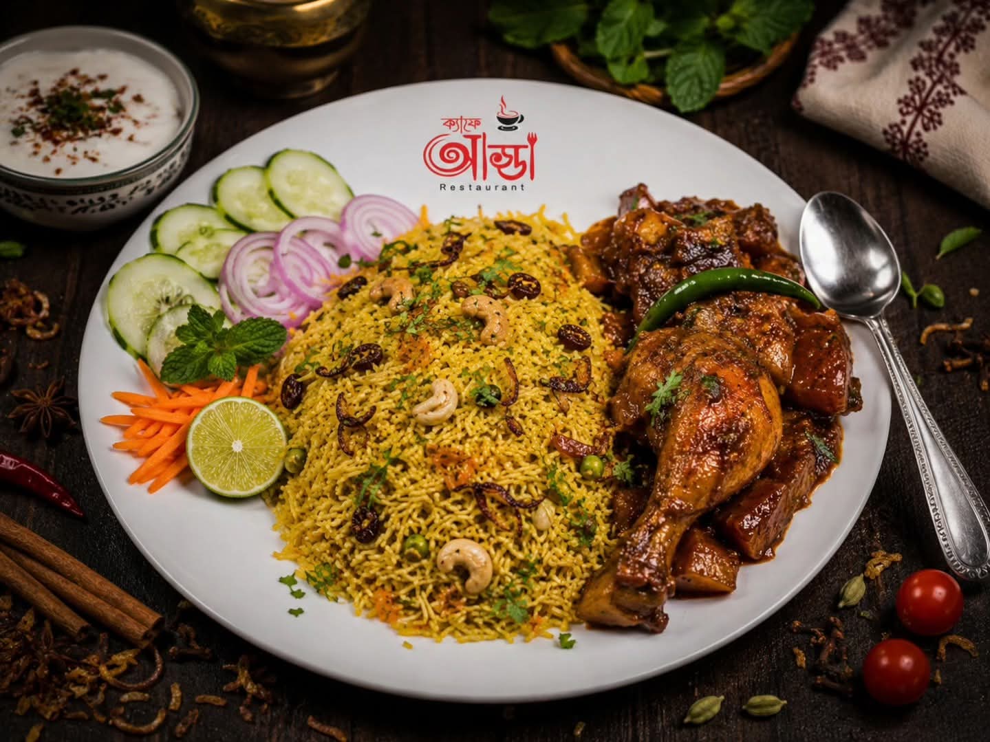 Food at Cafe Adda Howrah